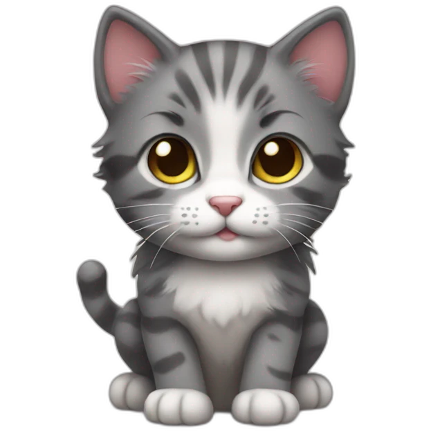 Cute kitten emoji