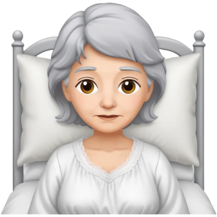 The Grandmother in the fairy tale Little Red Riding Hood emoji