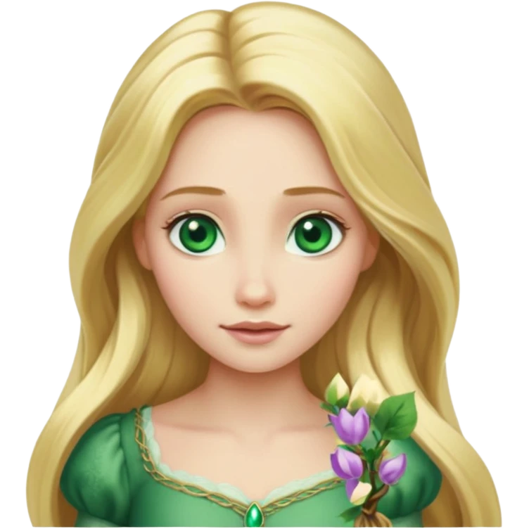 Rapunzel emoji