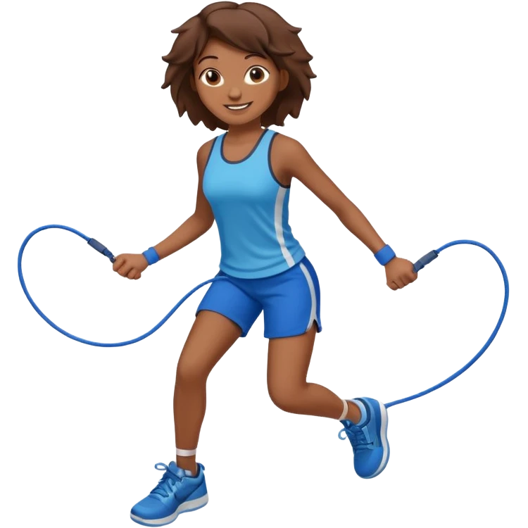 Jump rope emoji