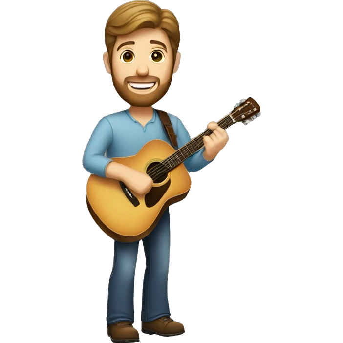 josh turner with guitar emoji