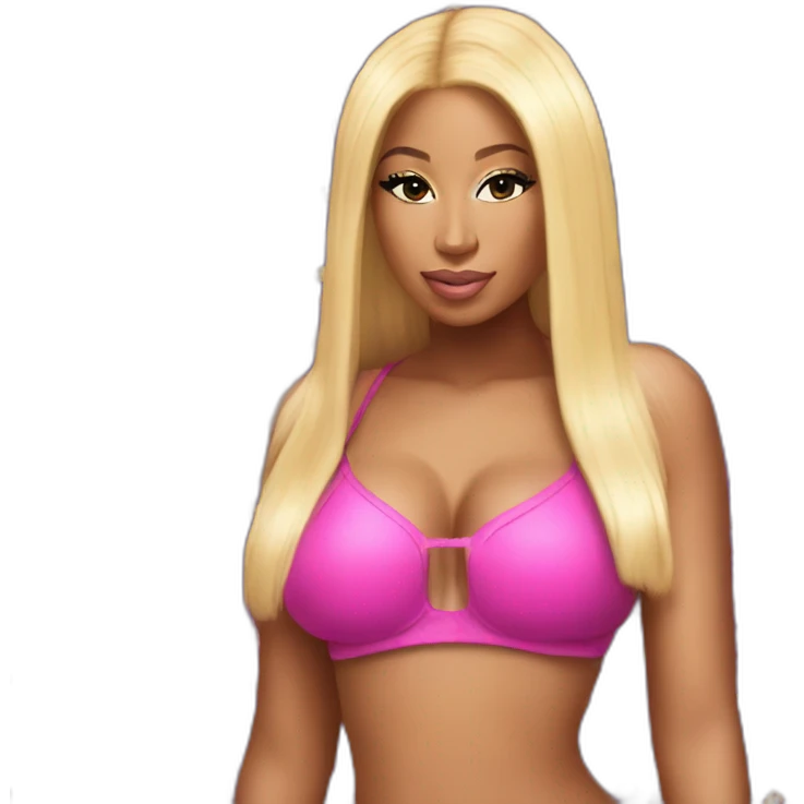 Nicki Minaj little bikini emoji
