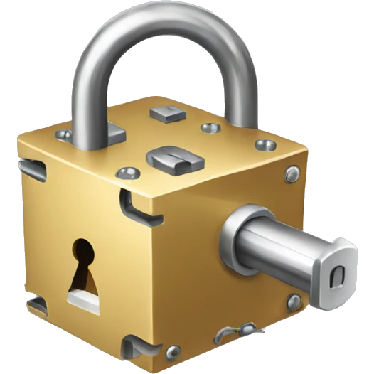 mechanical code lock emoji