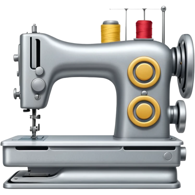 A sewing machine emoji