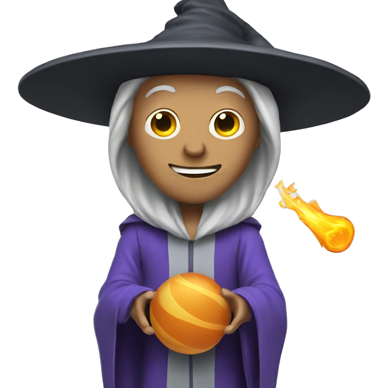 wizard playing frisbee emoji