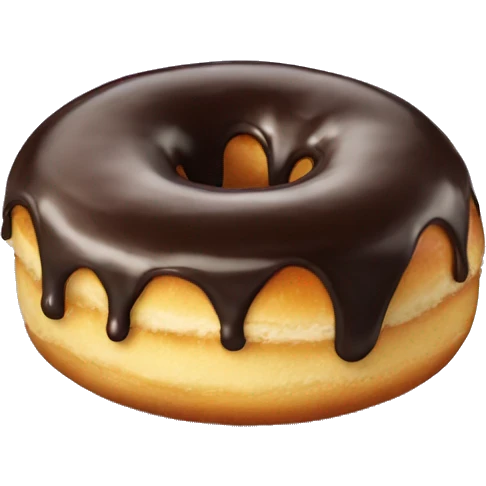 Boston cream doughnut emoji