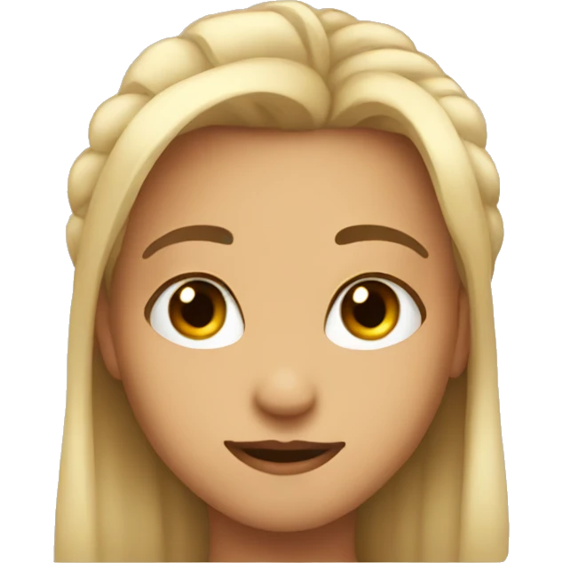 Esthetic cute face  emoji