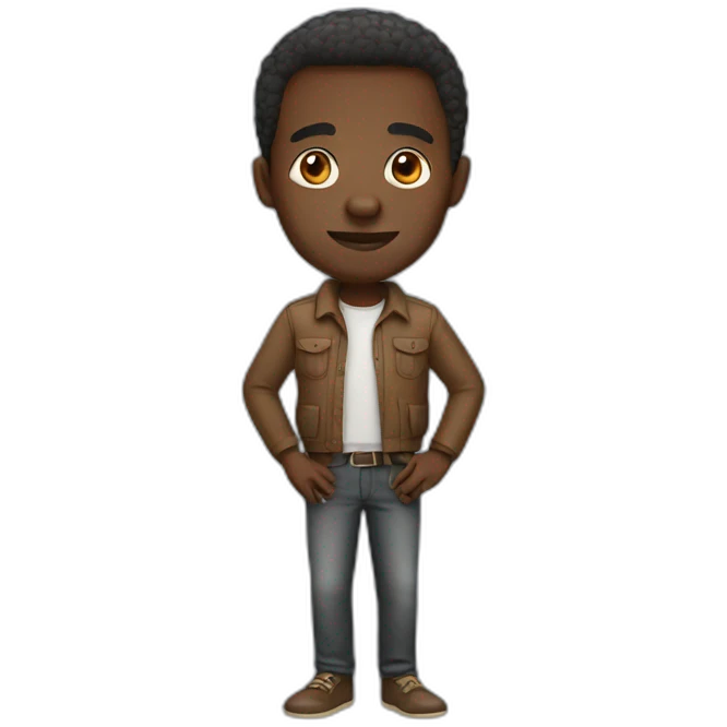african man emoji