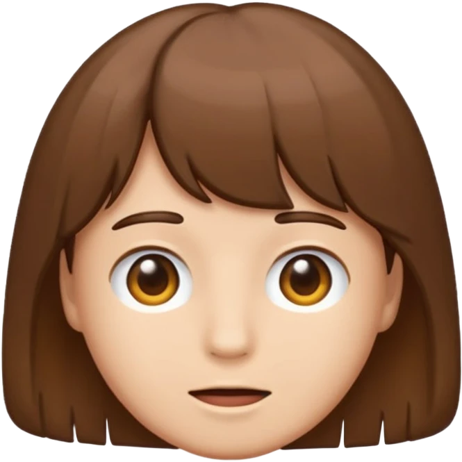 toupee simple clear emoji style emoji