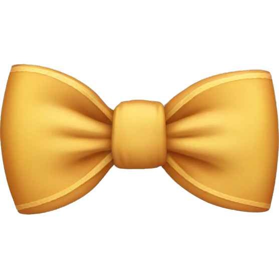 Cute bow emoji