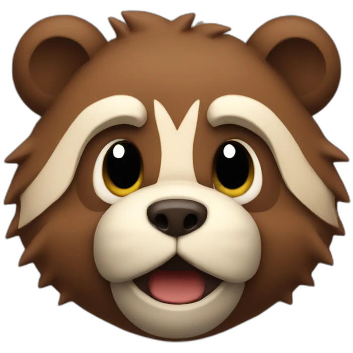 Tanooki super mario emoji