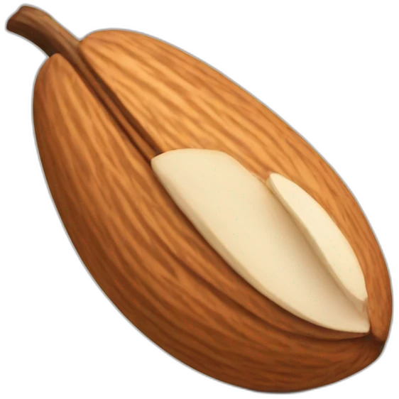 Almond emoji