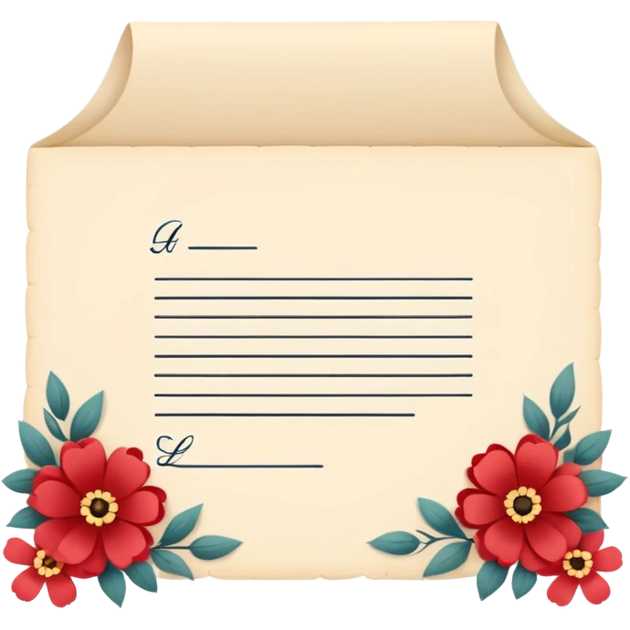 love letter emoji