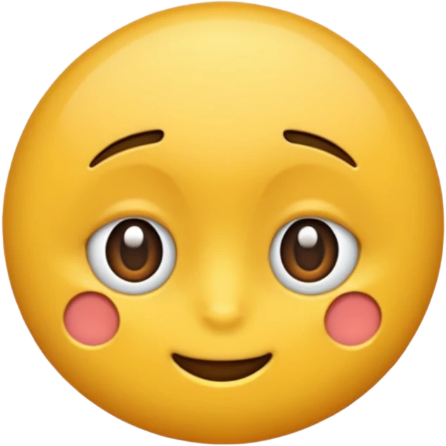 сделай края шишки ровной emoji