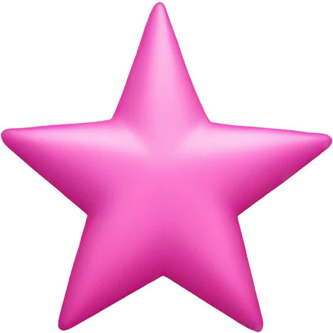 pink star emoji