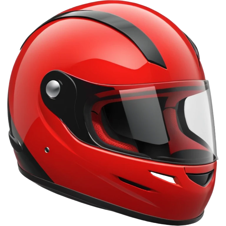 racing helmet facing front emoji