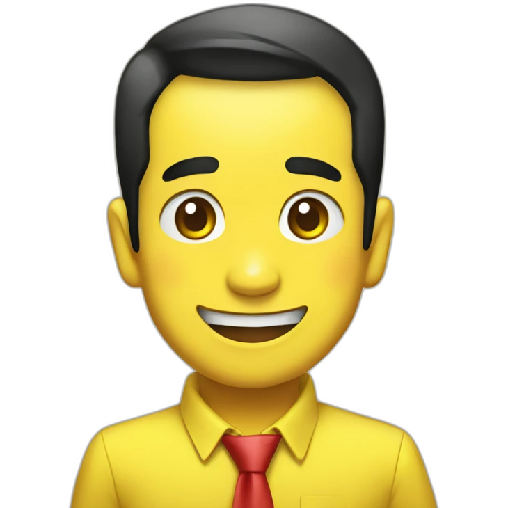 pikachu jokowi emoji