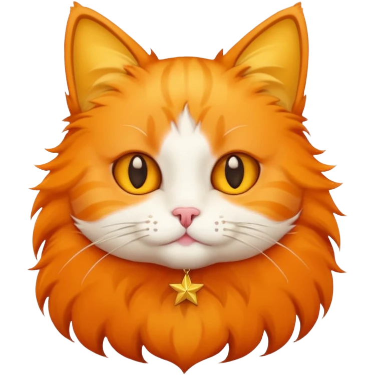 Gato com estrela emoji