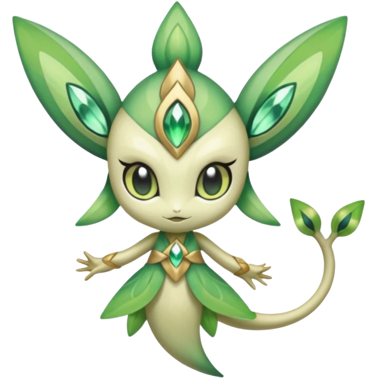 Virizion-Meloetta-Celebi-Jirachi-fusion emoji