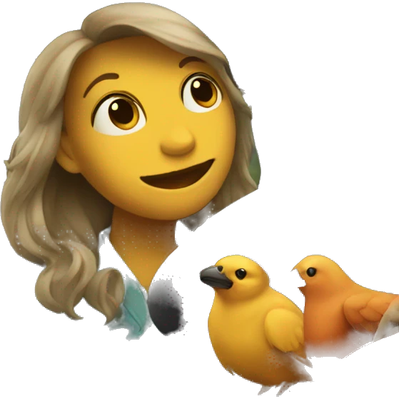  animals inside a car driven by a woman emoji