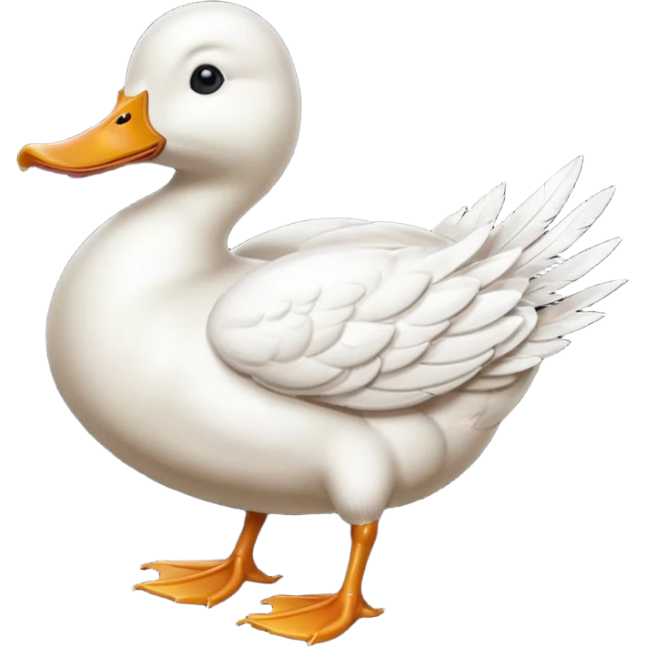 Duck pooping  emoji