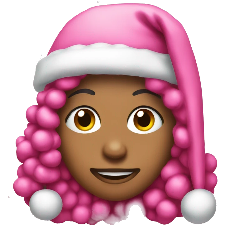 Pink Christmas  emoji