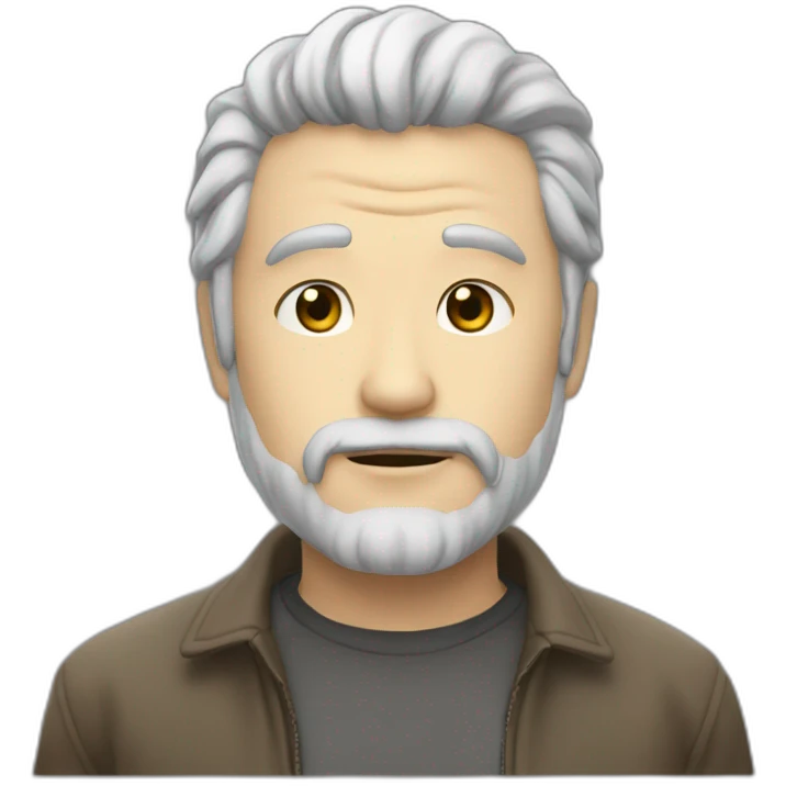 前髪の長いマルプー emoji