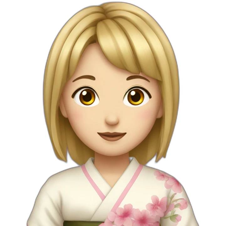 Japonaise jeune emoji