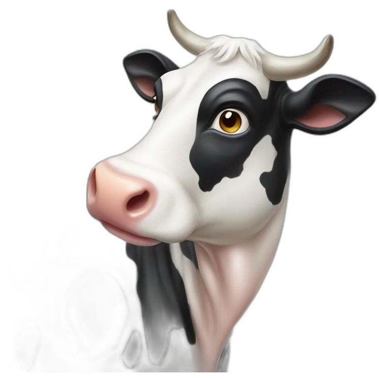 dairy cow emoji
