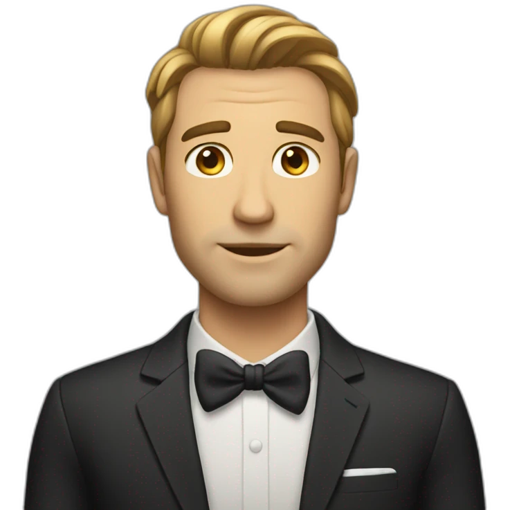 tall handsome man emoji