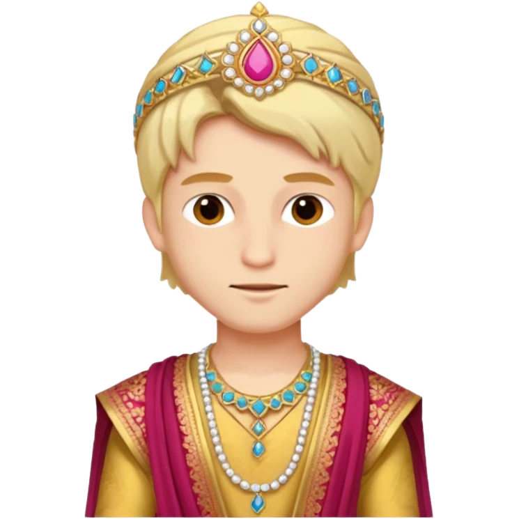 Ken wearing lehnga emoji