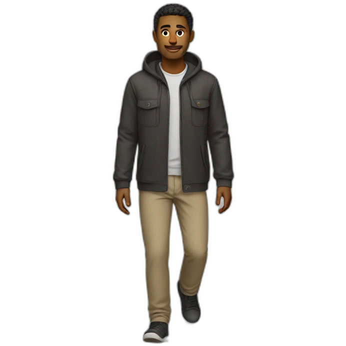 /A man walk/ emoji