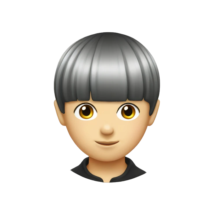 bowl cut emoji