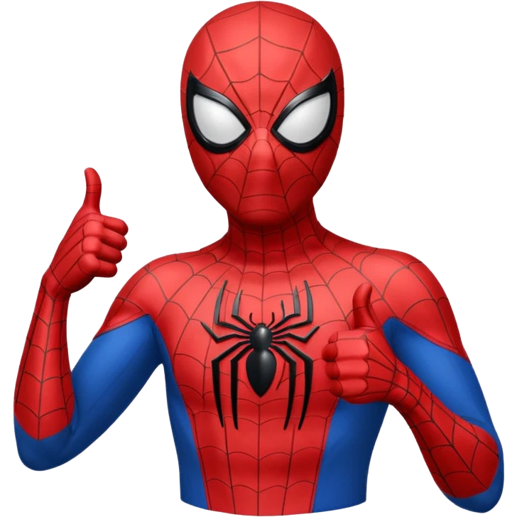 Spiderman thumbs up emoji