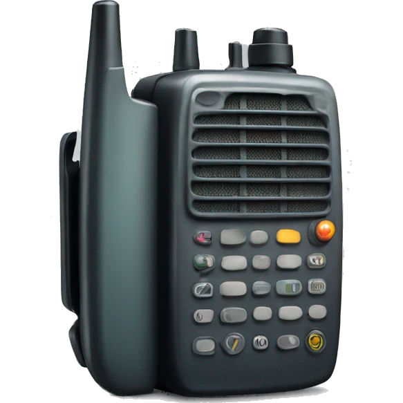 old school walkie talkie emoji