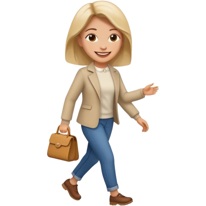 Woman walk emoji