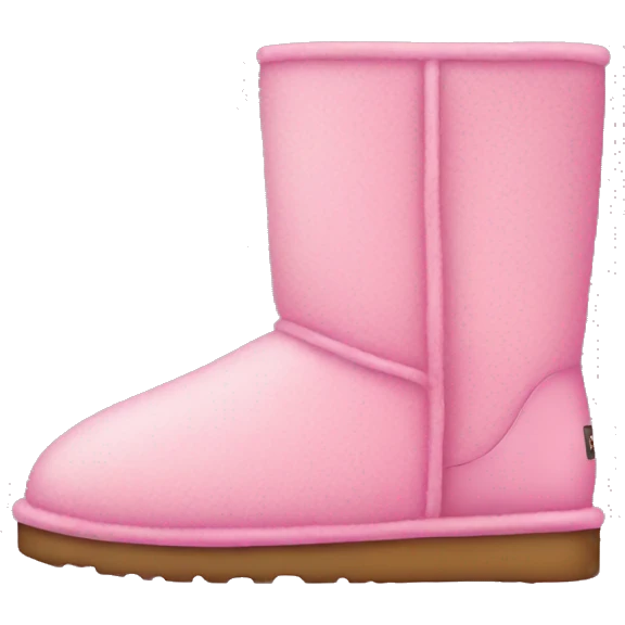 Pink uggs emoji