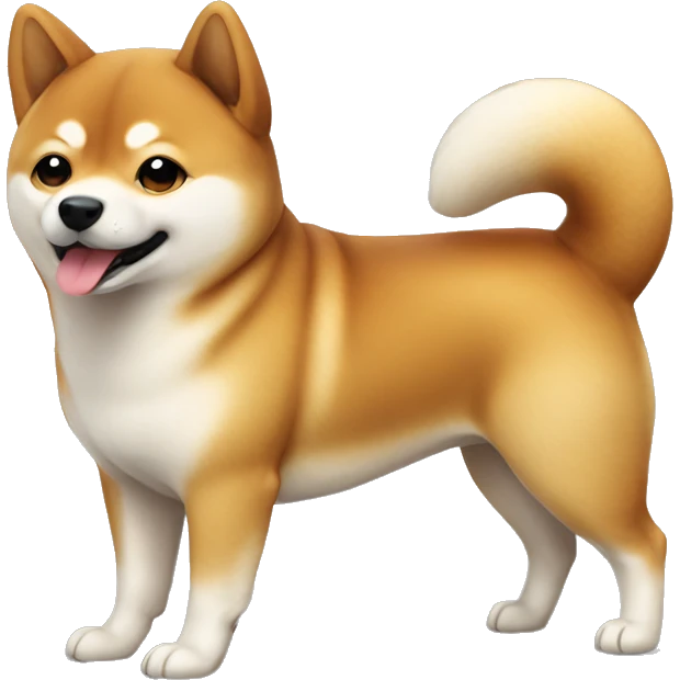 Cute Shiba dog emoji
