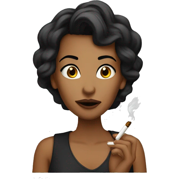 relanna smokes  emoji