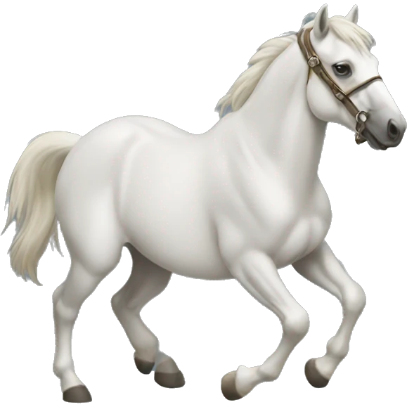 Kicking horse emoji