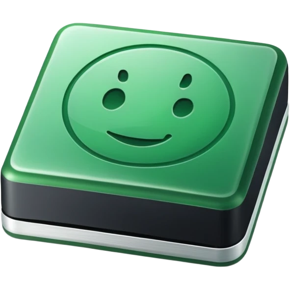 green approved stamp emoji
