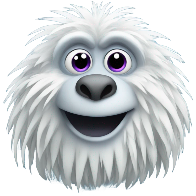 yetti bird long nose, USA emoji
