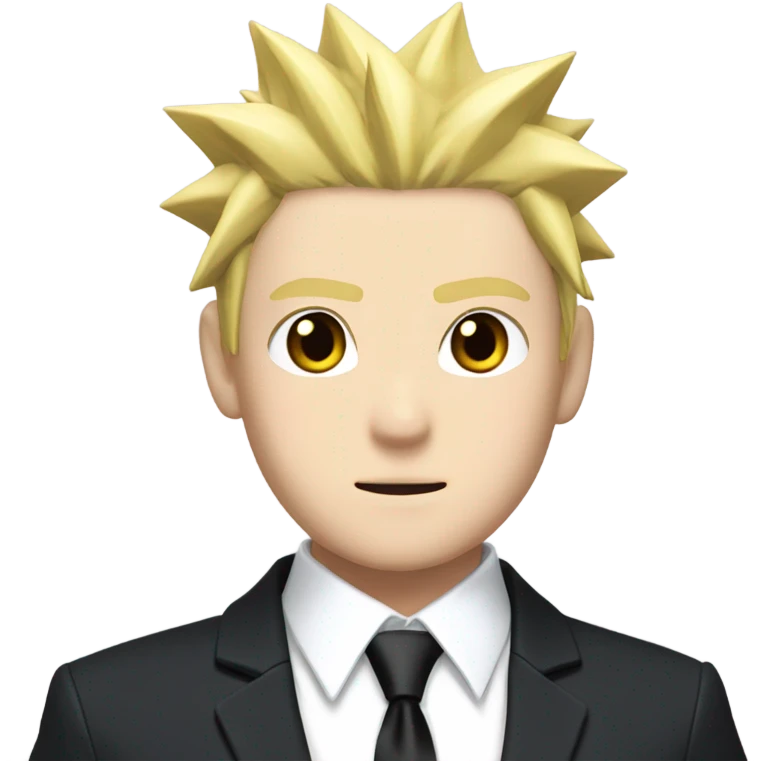 Naruto in suit emoji