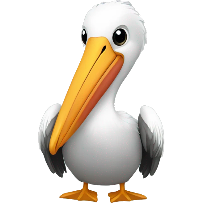 Pelican Front View emoji