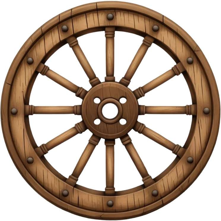 the first wheel invented by humans emoji