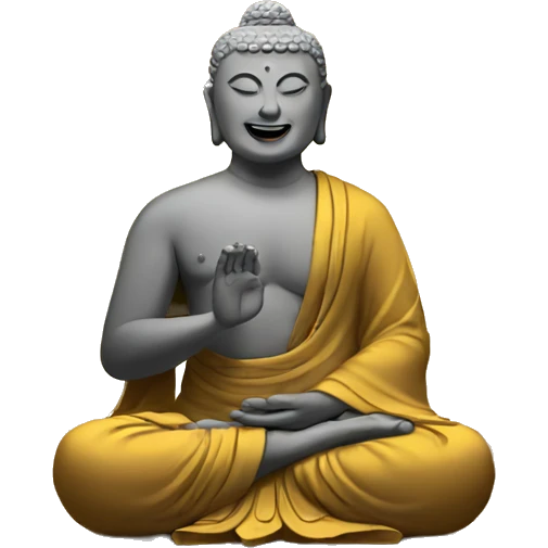 buddha in cave emoji