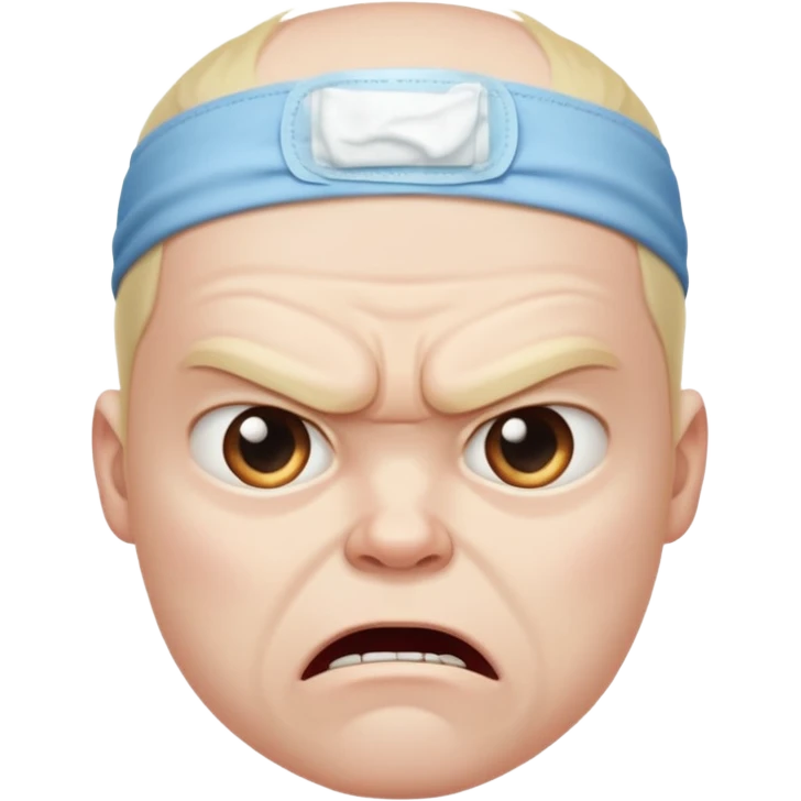 😡 wear disposable diaper emoji