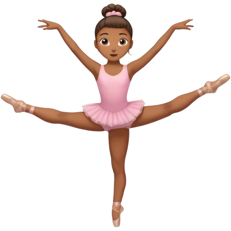 coque cabelo ballet corpo inteiro emoji