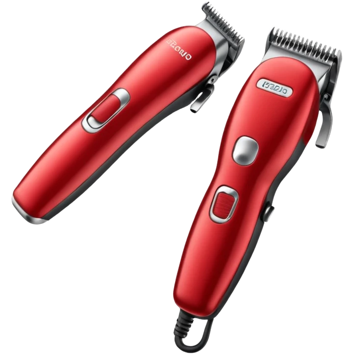 Hair Clipper red emoji