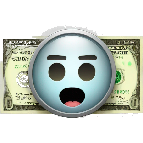 dollar with a clock emoji